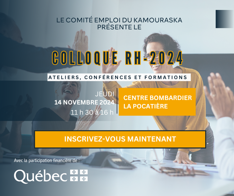 Colloque RH du Kamouraska : Le rendez-vous de l’automne 2024 pour les employeurs de la région.