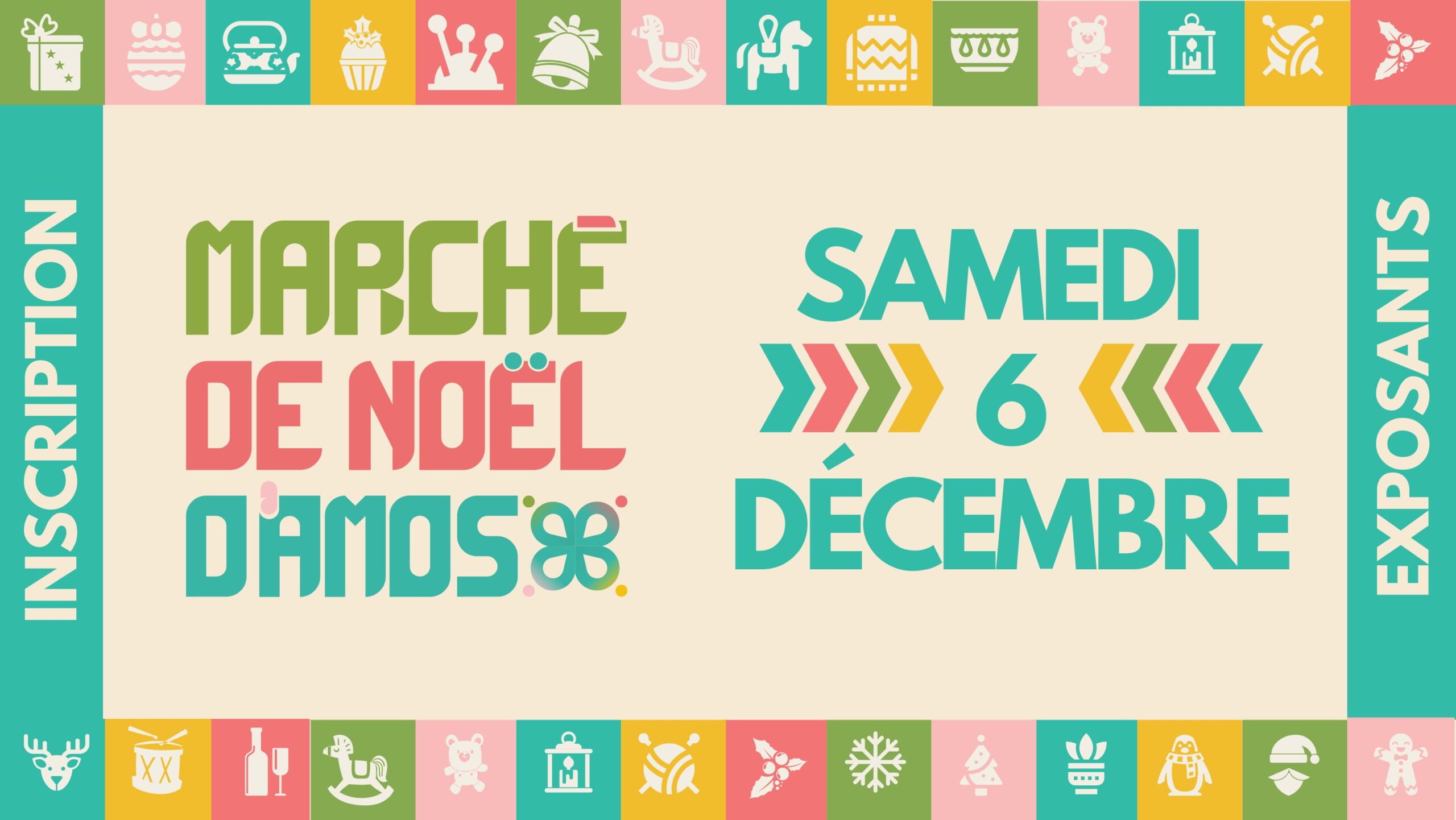 MARCHÉ DE NOËL D’AMOS : Appel aux exposants
