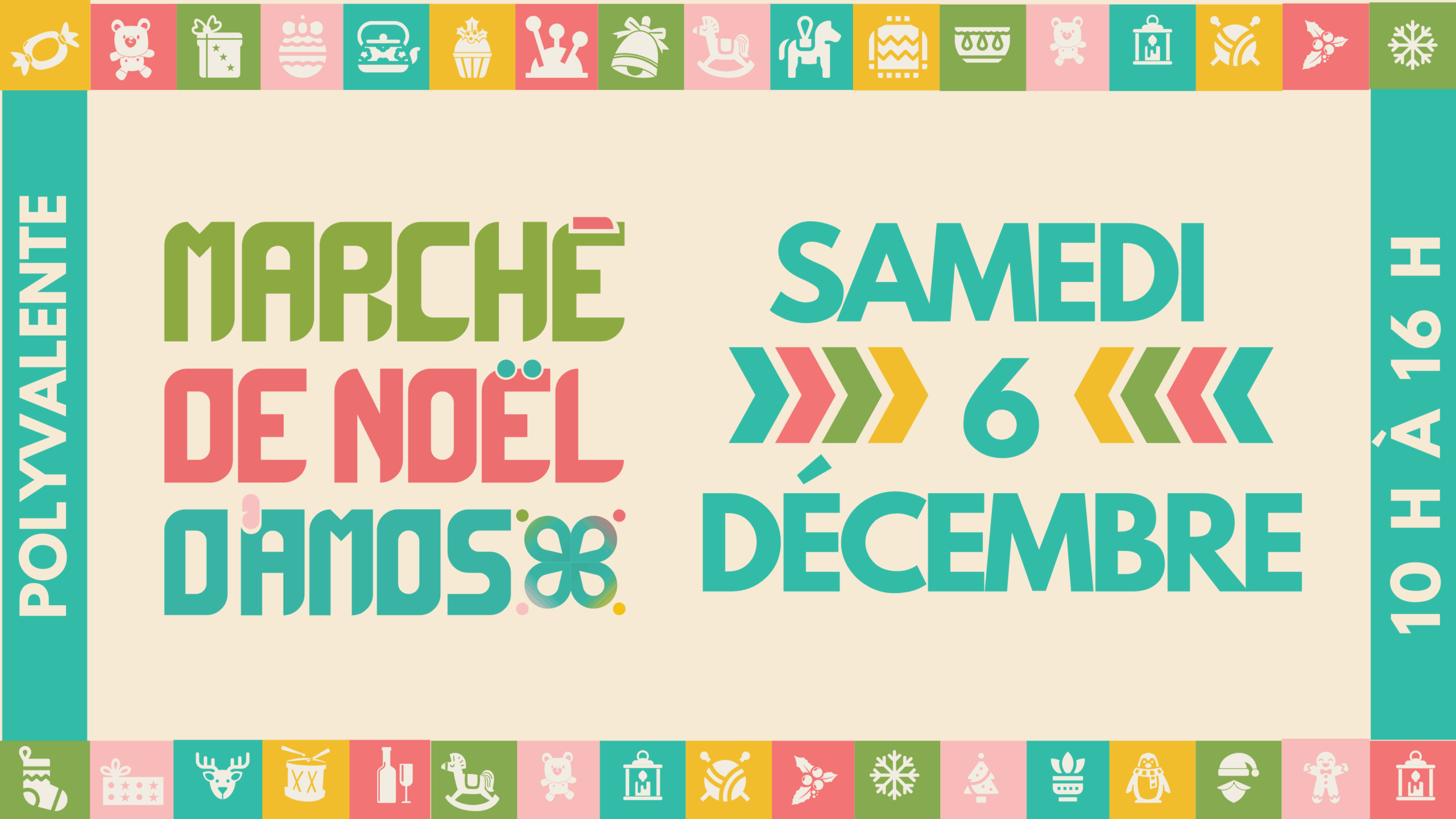MARCHÉ DE NOËL D’AMOS : Rendez-vous le 6 décembre!