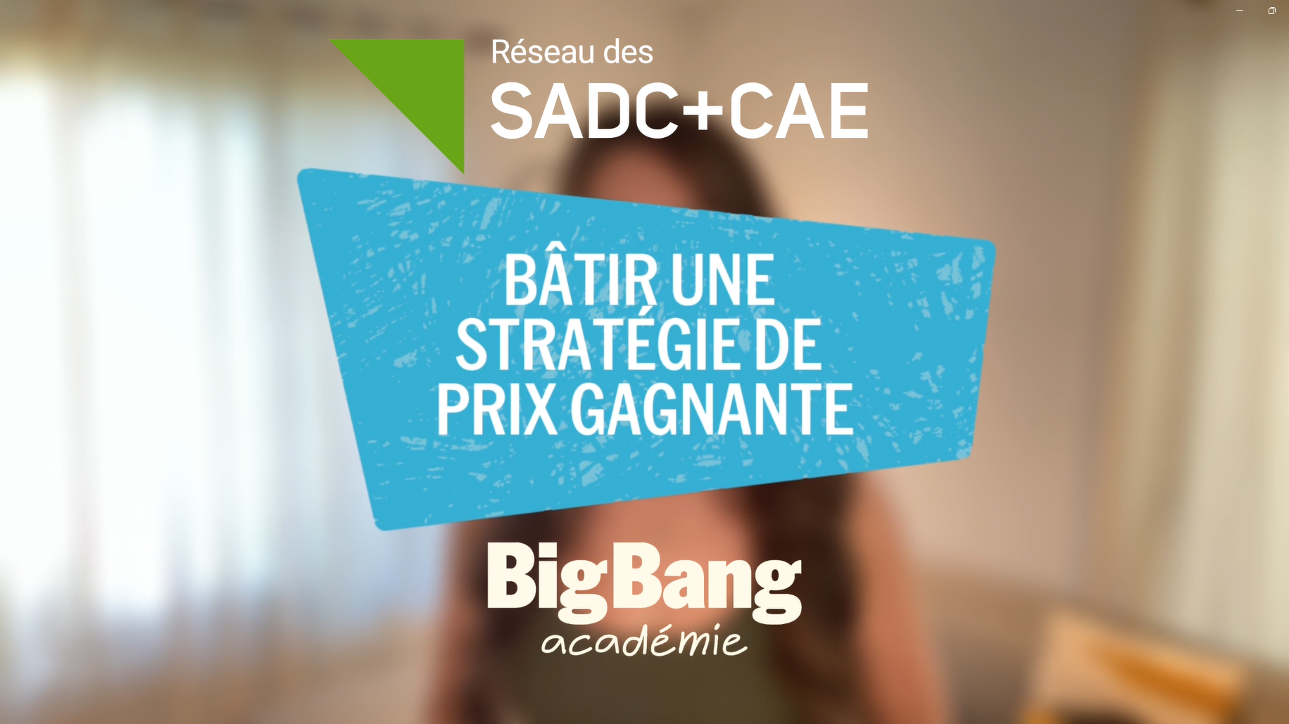 Julie Poitras Saulnier : Bâtir une stratégie de prix gagnante