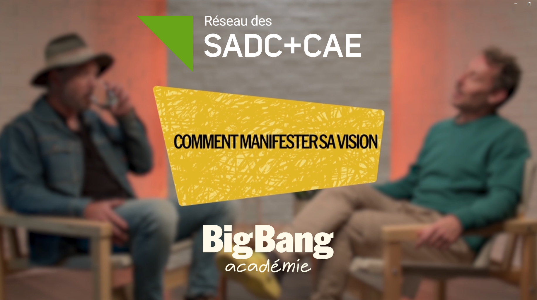 Jean Martin Fortier : Comment manifester sa vision ?